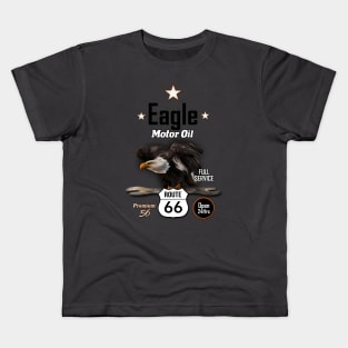 Eagle Motor Oil Kids T-Shirt